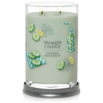 Cucumber Mint Cooler Signature Candle (uhorková limonada s mätou) - Vonná sviečka
